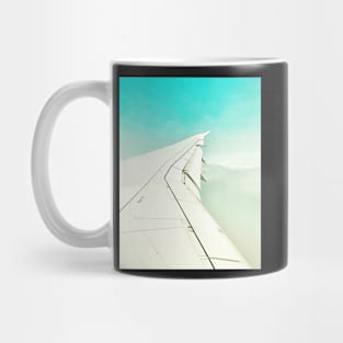 White Wing in Blue Skies Mug